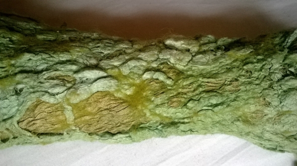 Felt and silk fibre bark texture 1